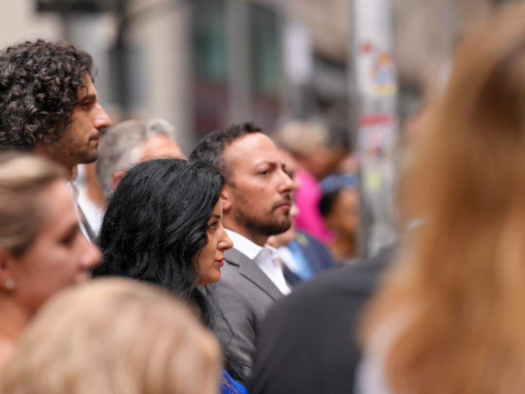 Group of diverse business professionals in a meeting